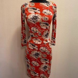 Tory Burch Floral Dress XS